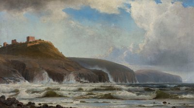 The Coast South of Hammershus by Holger Drachmann